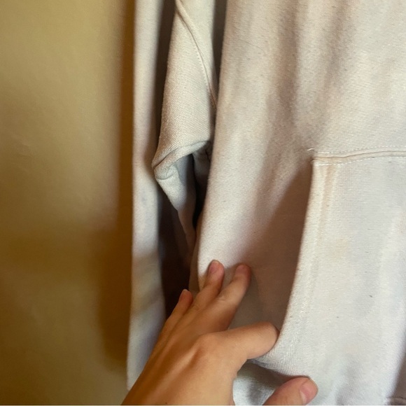 Aerie Weekend Oversized Hoodie Sweatshirt Cream Tie‎ Dye Paradise Bound - Picture 6 of 8